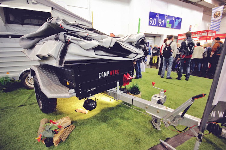 Messe Essen 2015 Campwerk Zeltanhänger