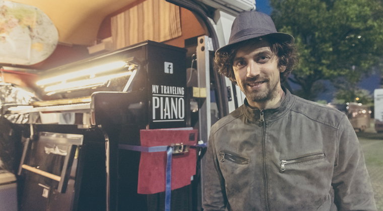 Joe Lohrmann: el pianista en furgoneta
