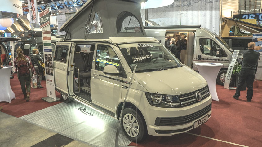 Premier en la CMT 2016: El "Octo-Bus" de Fischer Wohnmobile