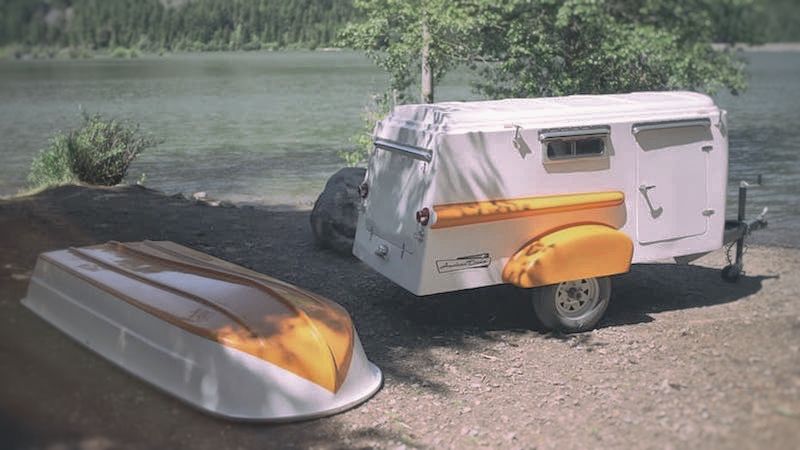 ¿Viaje con caravana y lancha? - NO PROBLEMO!: "The American Dream Trailer Company" tiene la solución