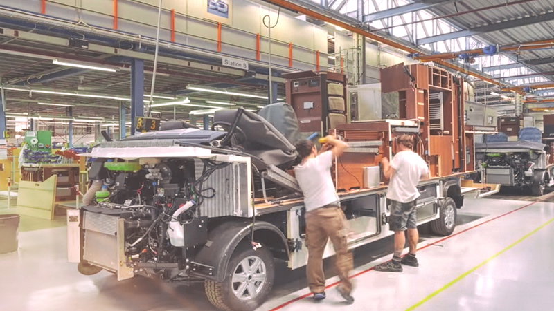Un vistazo a la construcción de una autocaravana Niesmann+Bischoff