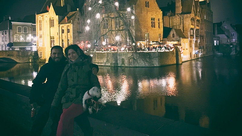 Happy New Year - Die Landeros in Brügge