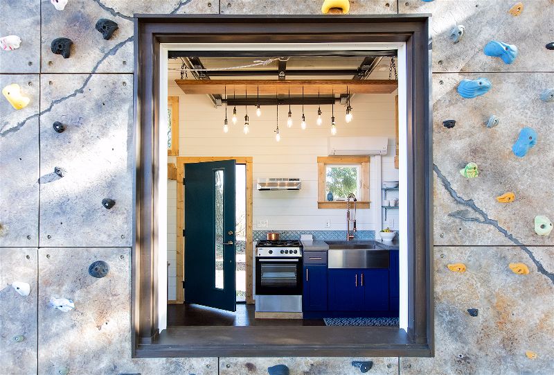 Tiny Adventure Home - Tiny House mit Kletterwand