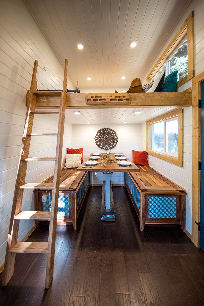 Tiny Adventure Home - Tiny House mit Kletterwand