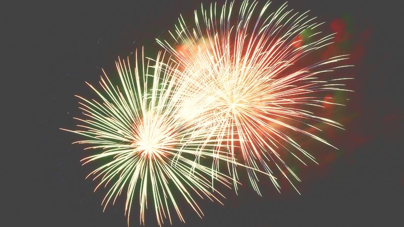 Feuerwerk Happy New Year 2016