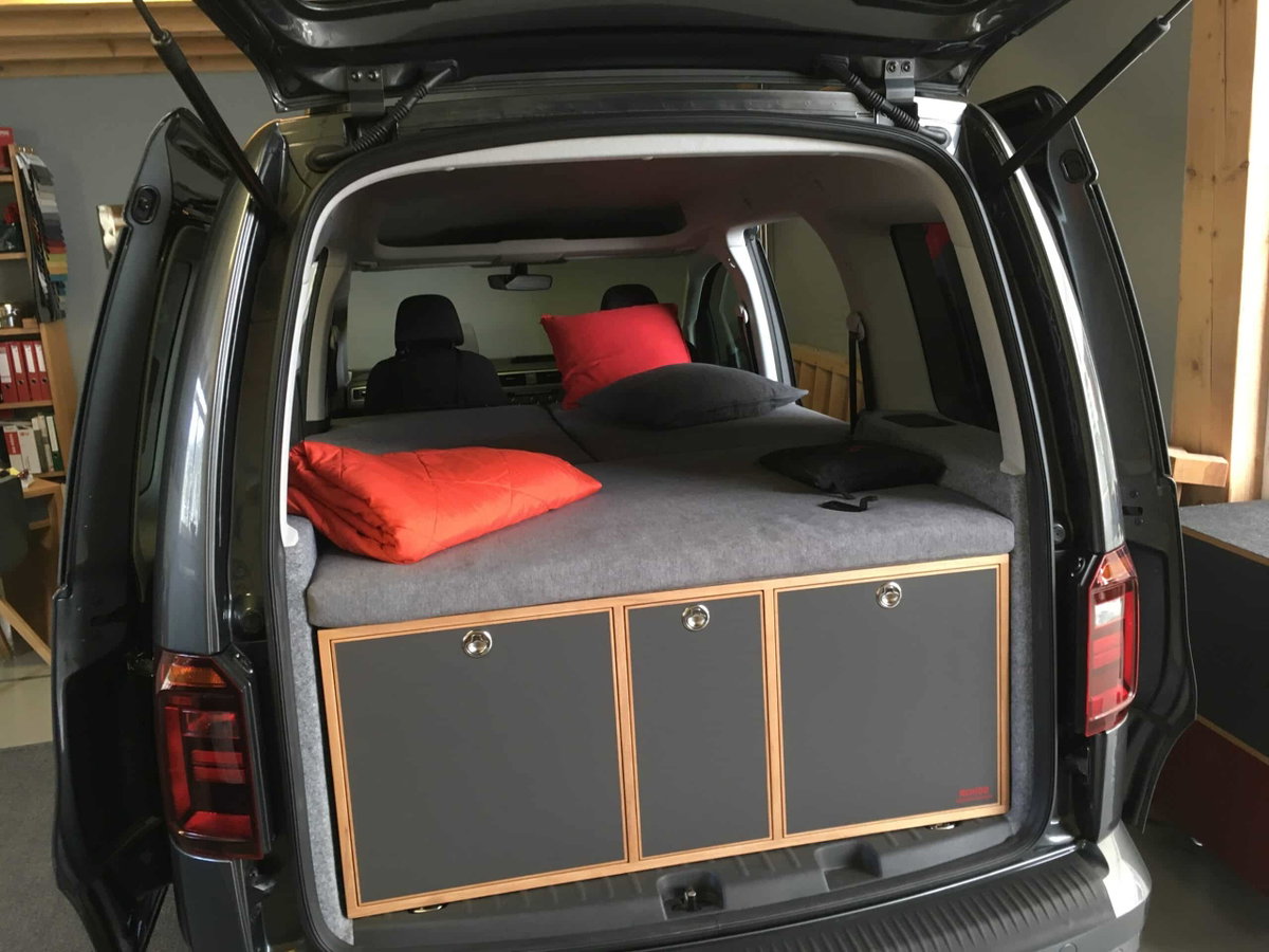 Las cajas de camping de ROHDE ofrecen un diseño especialmente eficaz. Volker Rohde, ROHDE CONCEPTCAMPER