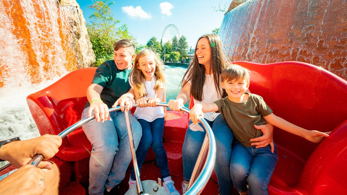 Los Rapidos im FORT FUN Abenteuerland beim Camping am Freizeitpark
