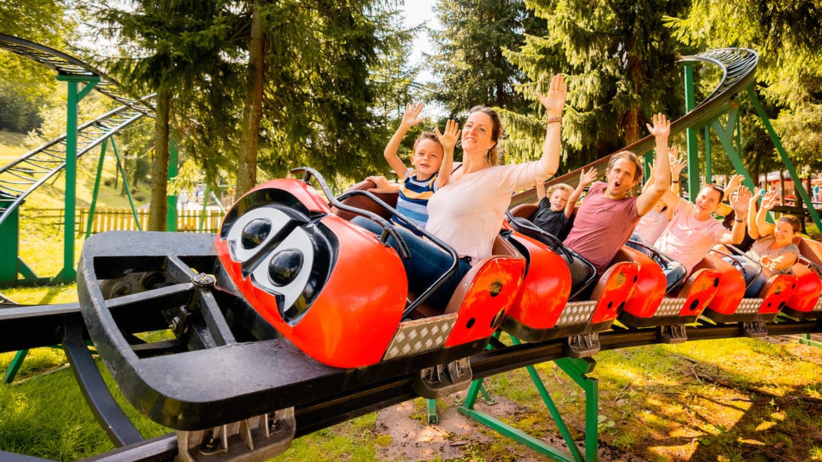 Marienkäferbahn in Fort Fun einem Freizeitpark in Deutschland