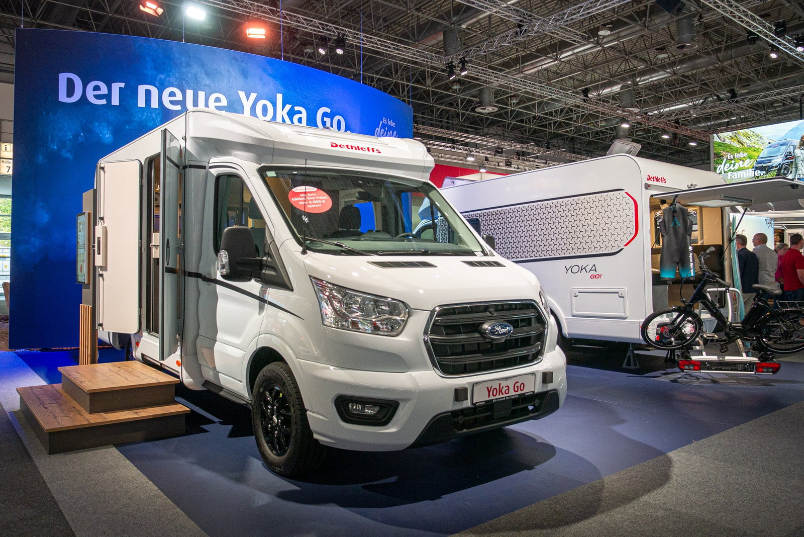 Dethleffs Yoka Go (2024): Autocaravana con disposición flexible para viajes deportivos y de aventura