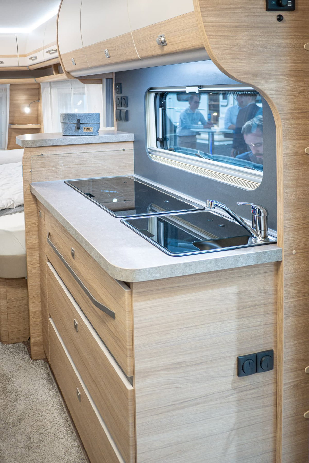 Fendt Bianco Activ 515 SGD Caravana Salón 2023 Cocina