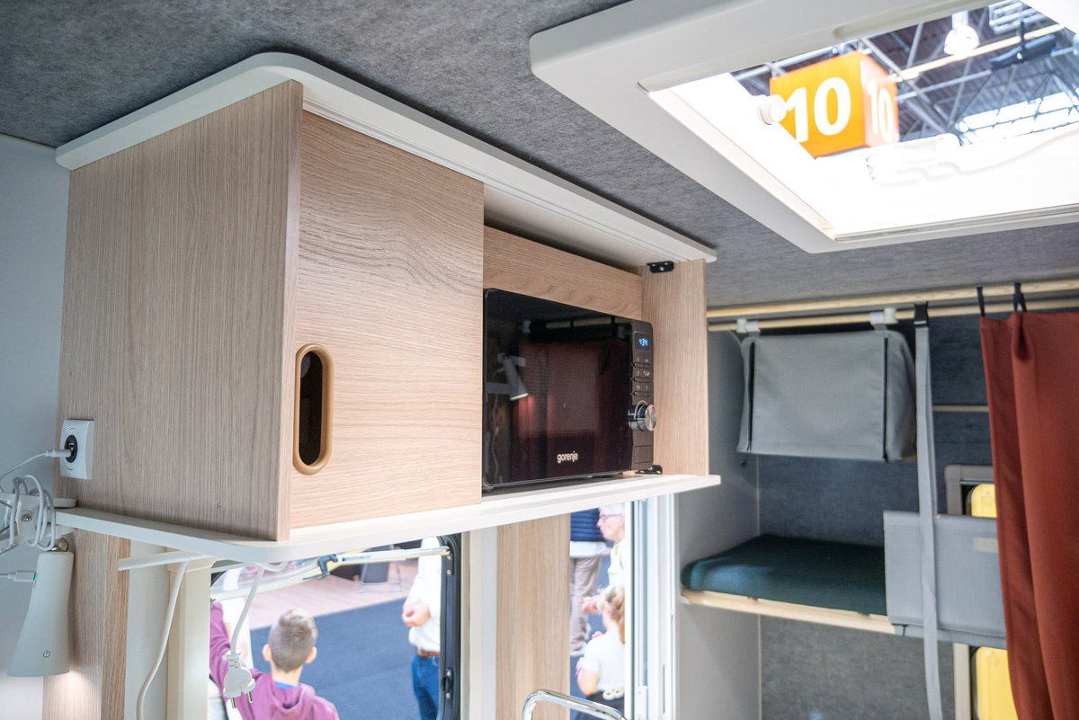 Adria Aviva Lite 360 DK 2024 Mikrowelle Caravan Salon 2023