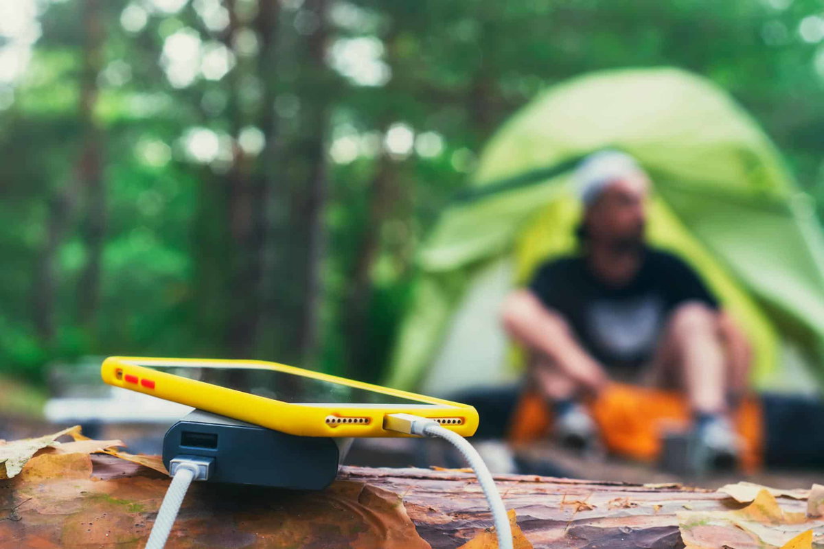 Cargador solar funcionalidad confort camping
