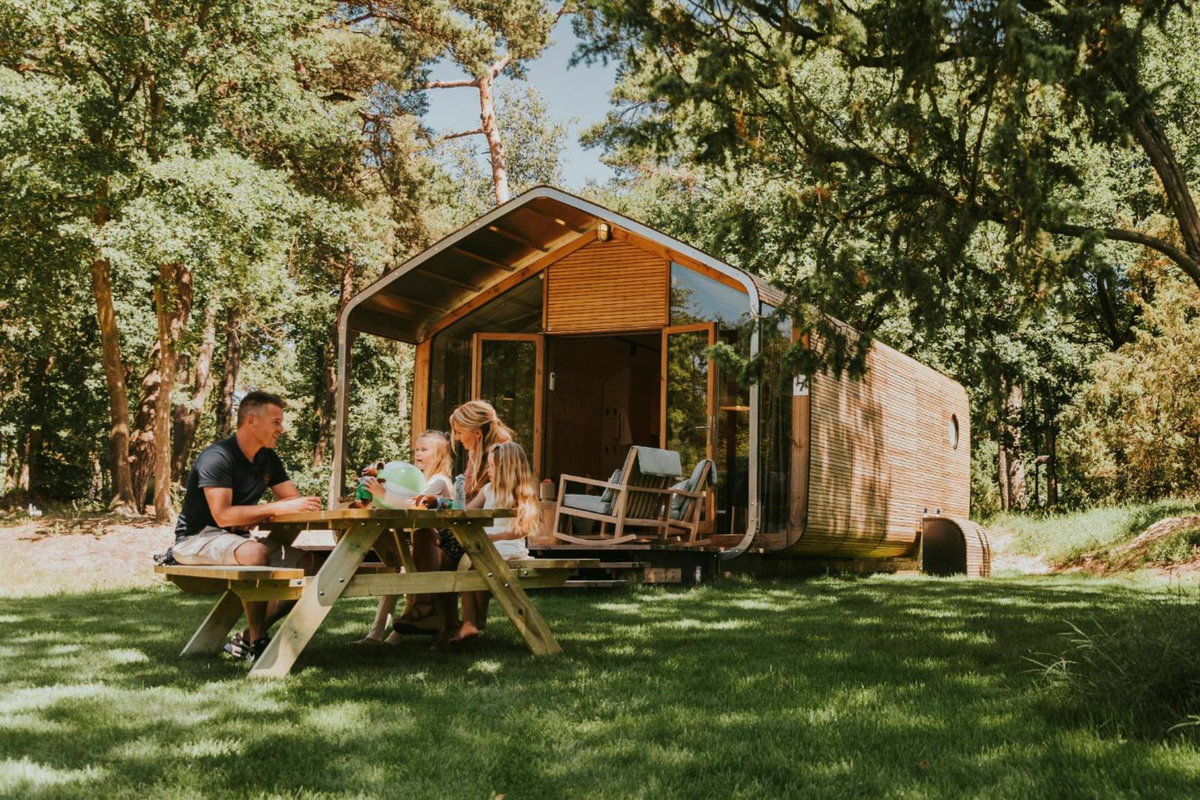 Camping Países Bajos Alquiler alojamiento "Wikkelhouse"
