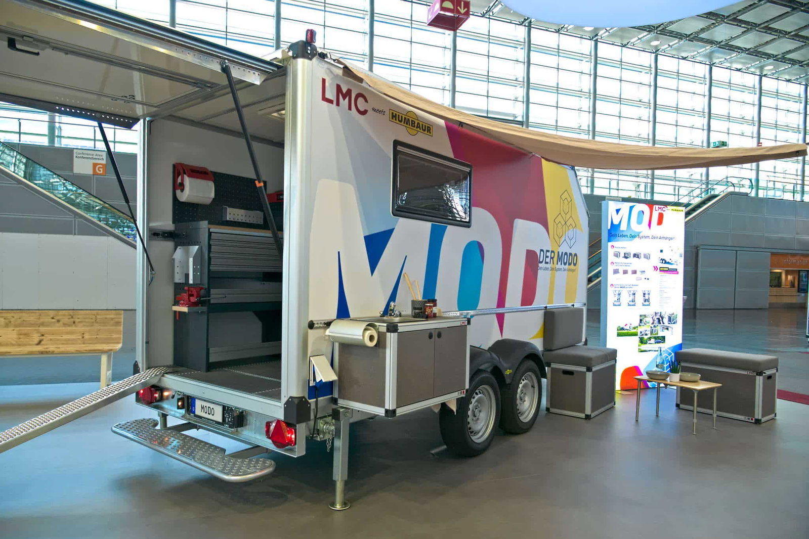 LMC Modo (2025): Caravana modular con sistema modular basado en Humbaur