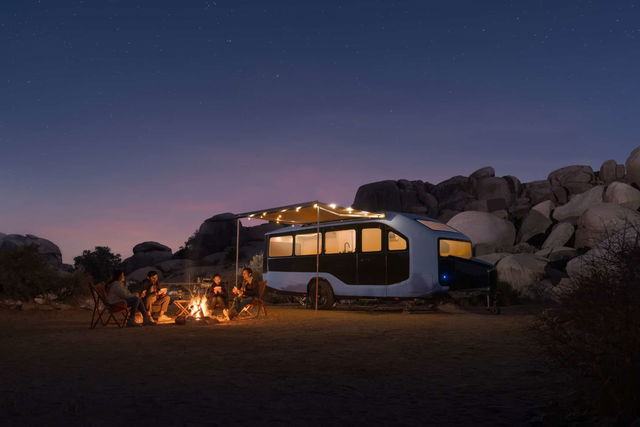 Pebble Flow en el CES 2025: Un vistazo al futuro de la caravana
