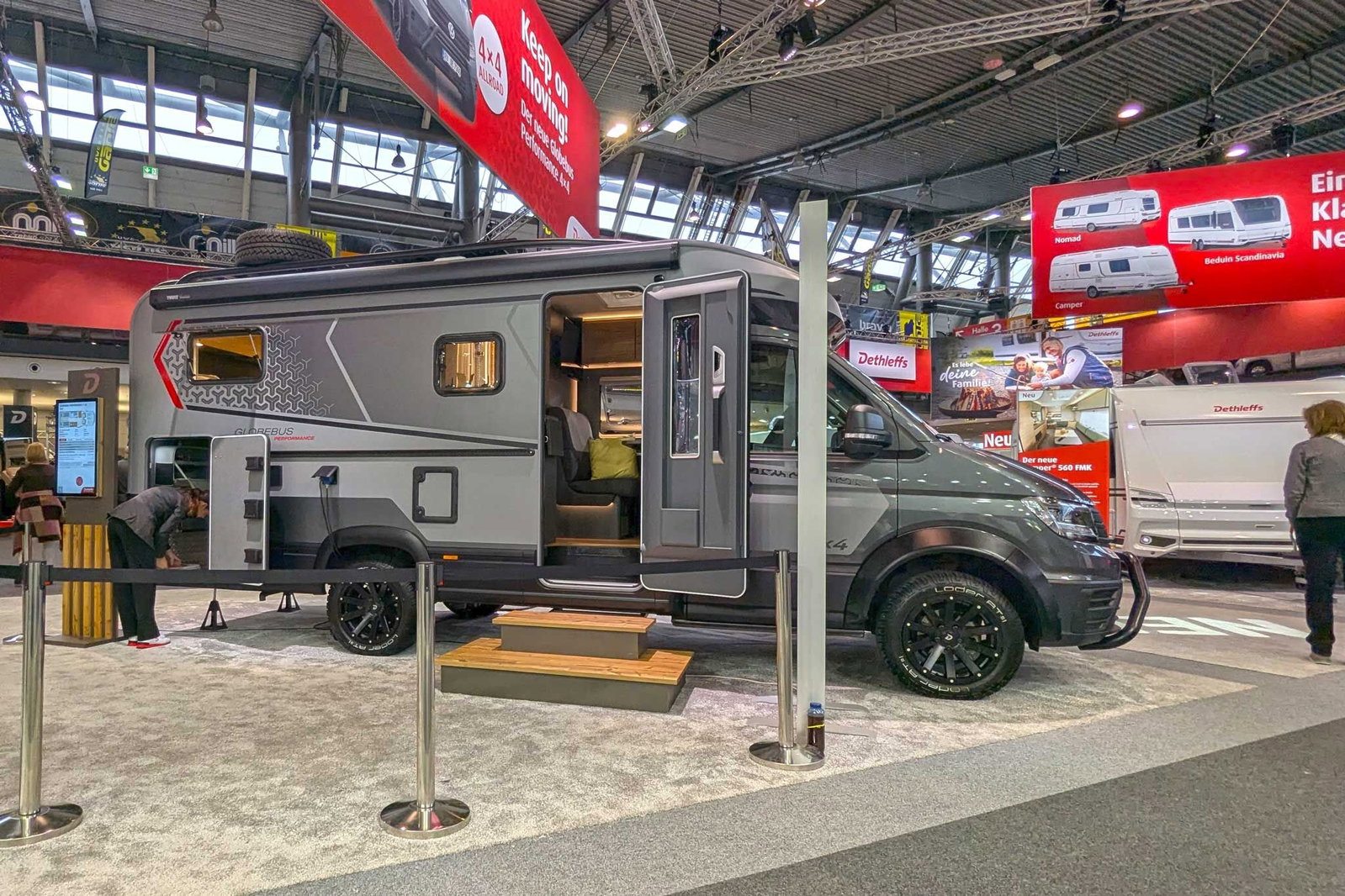 Preparado para todoterreno y para la vida en carretera: Dethleffs Globebus Performance 4x4 Primera Edición (2025)