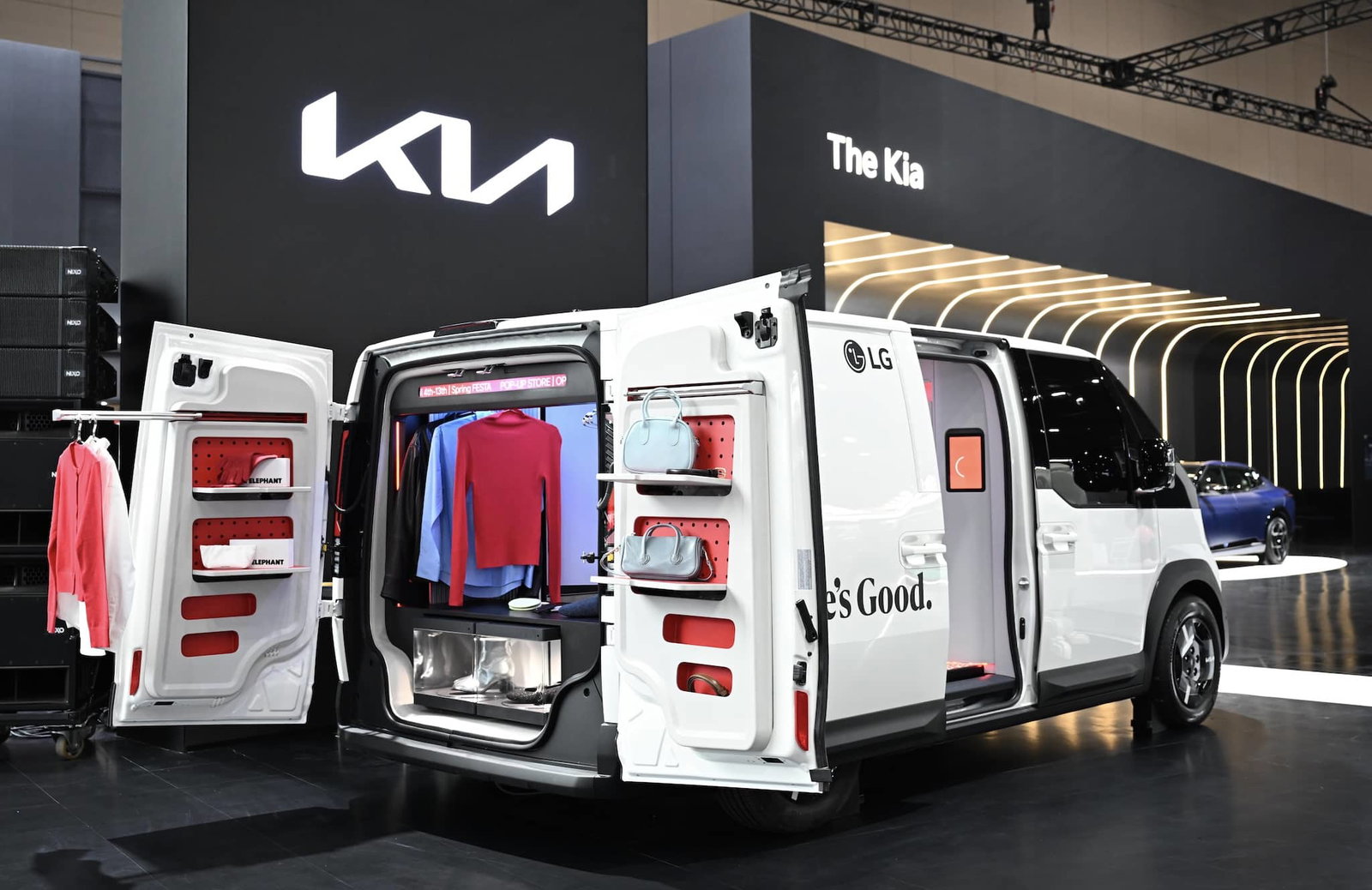 La tecnología se une a la aventura: KIA y LG presentan un concepto futurista de camping