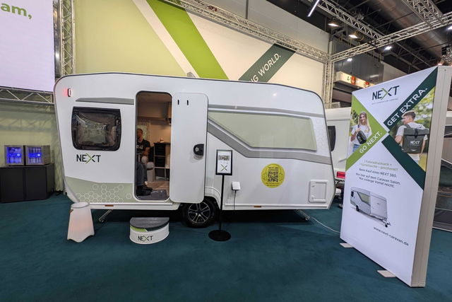 SIGUIENTE 380 - Ligera, moderna e ideal para coches eléctricos: lo que realmente puede hacer la nueva caravana de Fendt