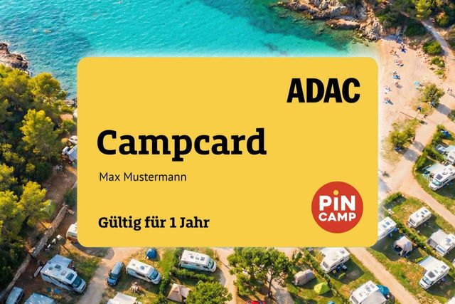Tarjeta ADAC CampCard 2026: Ahorra incluso en temporada alta