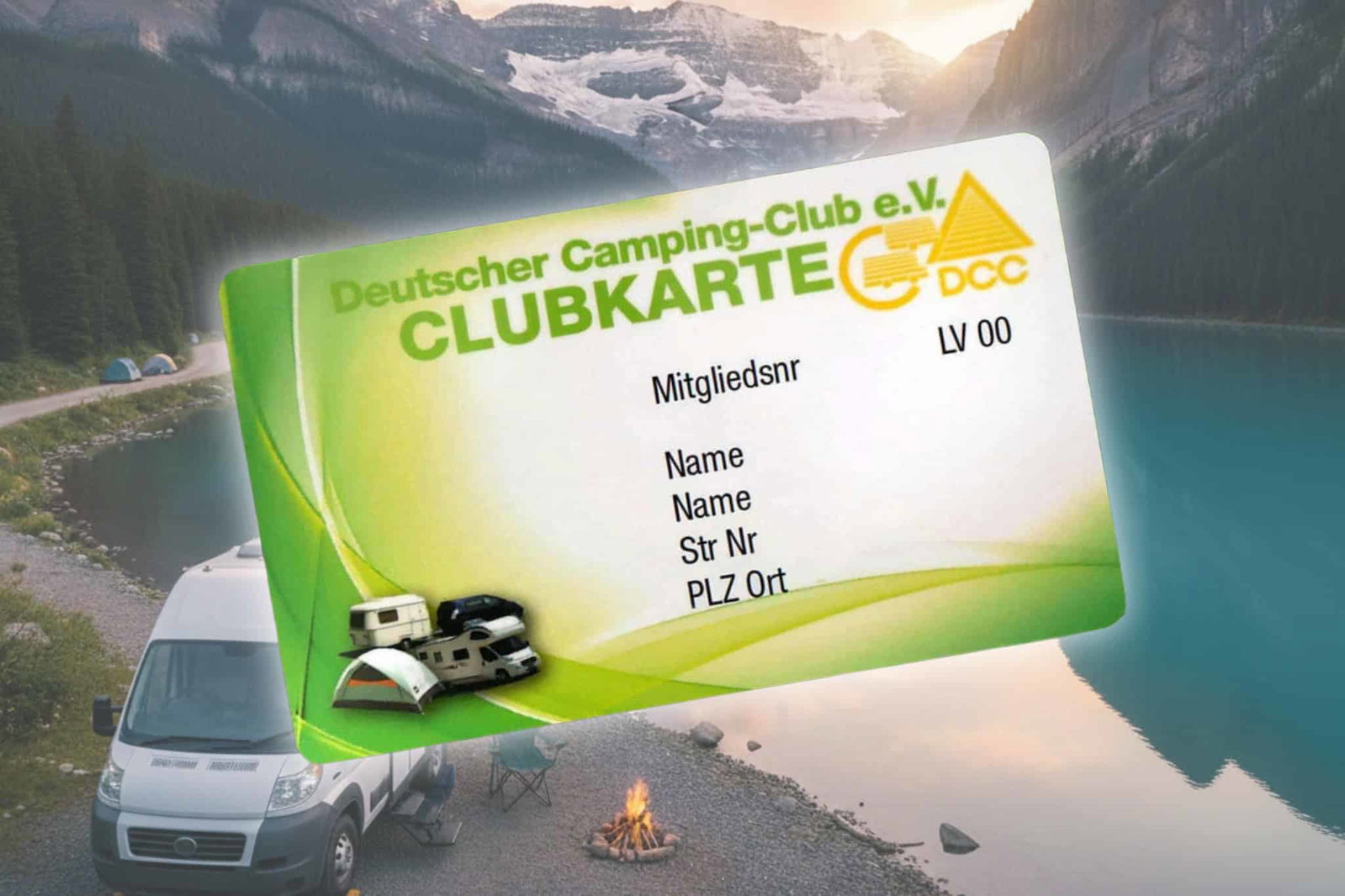 DCC - Club Alemán del Camping: La tarjeta de socio y descuento 2026 de un vistazo