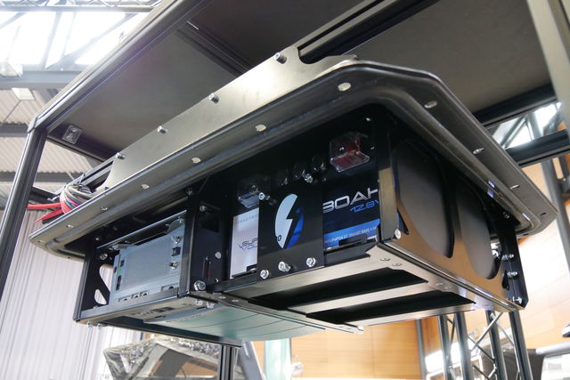 Juicetray: Este soporte esconde tu suministro eléctrico bajo la autocaravana
