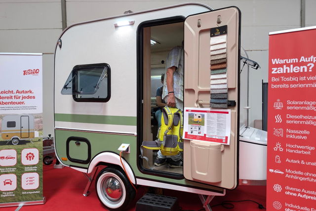 ¿Es esta la caravana más pequeña del mundo con inodoro y ducha?