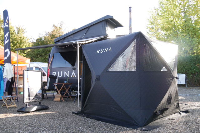Sauna de tienda para campistas: cuando el lago de montaña se convierte en oasis de bienestar
